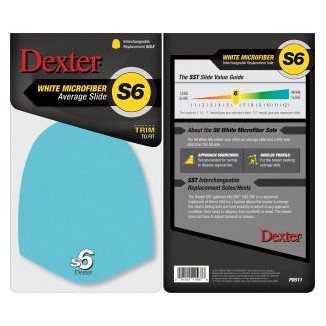 DEXTER S6 SEMELLE BLEUE EN MICROFIBRE (GLISSE LONGUE) SURDIMENSIONNÉE