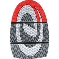 DEXTER THE 9 - PLUS TRACTION 2 GRIS/ROUGE AEROGRIPS