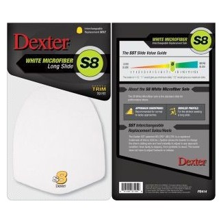 DEXTER S8 SEMELLE JAUNE EN CUIR (GLISSEMENT PLUS LONG)