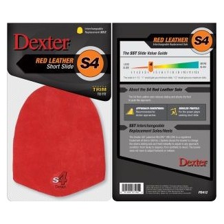 DEXTER S4 SEMELLE EN CUIR ROUGE (GLISSADE COURTE)