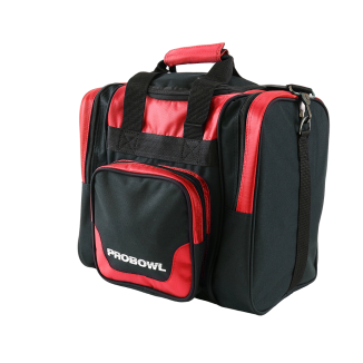 SAC DE BOWLING PRO BOWL SIMPLE DELUXE NOIR/ROUGE