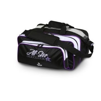 ROTO GRIP 2-BALL TOTE PLUS NOIR/BLANC/VIOLET