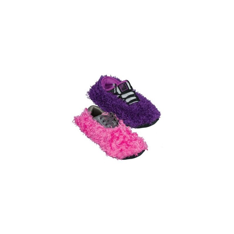 HOUSSE DE CHAUSSURE EN PELUCHE KR (TAILLE UNIQUE) - ROSE (PAIRE)