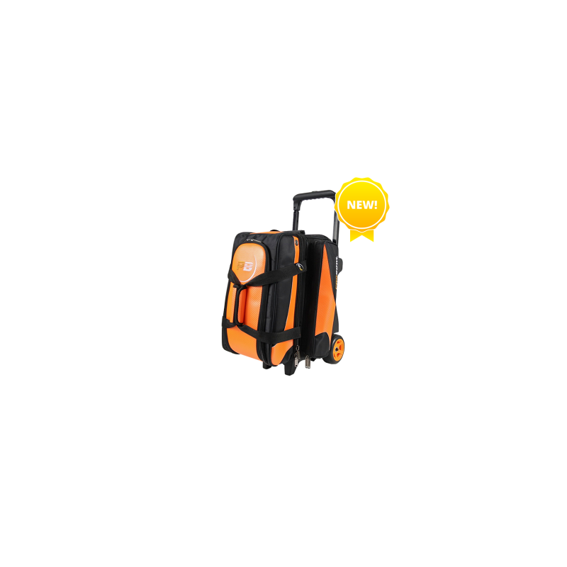 SAC A ROULETTE DEUX BOULES DE LUXE PROBOWL NOIR/CARBONE ORANGE